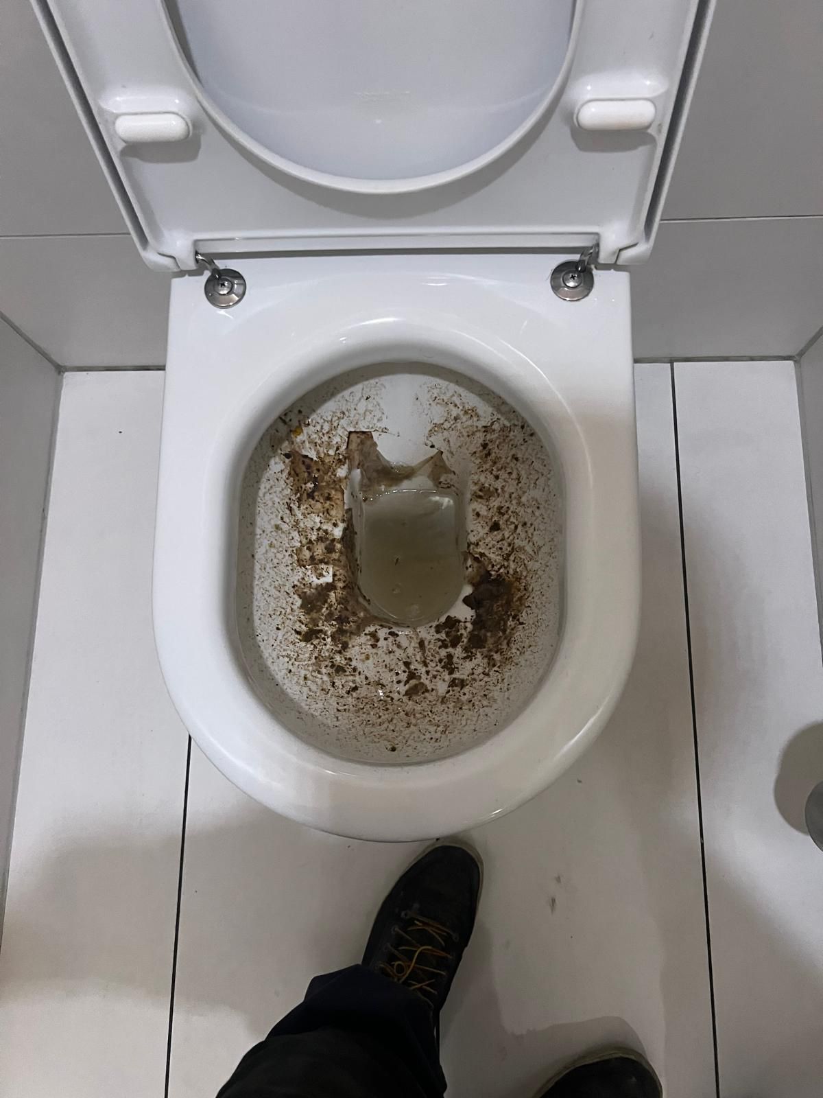 Verstopt toilet